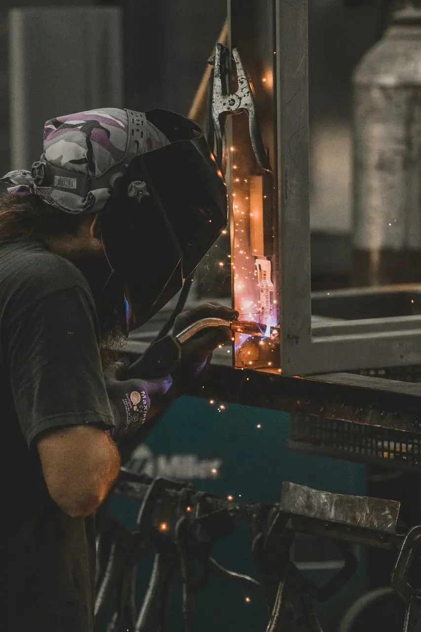 Welding at OG Trailer Repair in Toledo